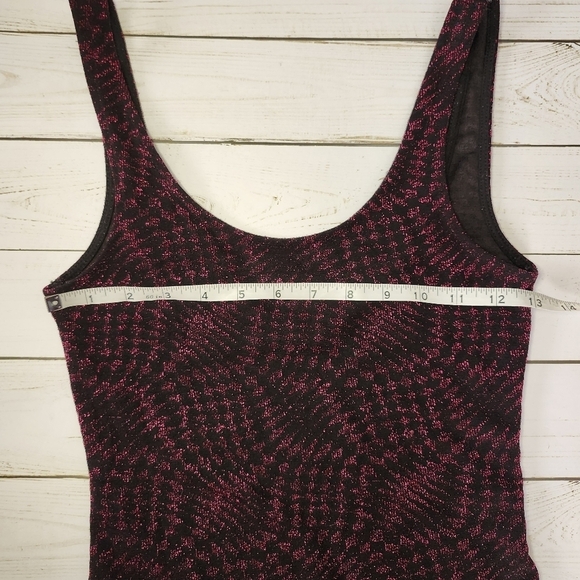Zara Metallic Shimmer Bodysuit Size Small - Picture 6 of 8